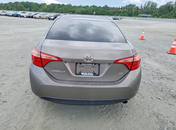 2T1BURHE0JC112919 2018 TOYOTA COROLLA Gray Вид ззаду