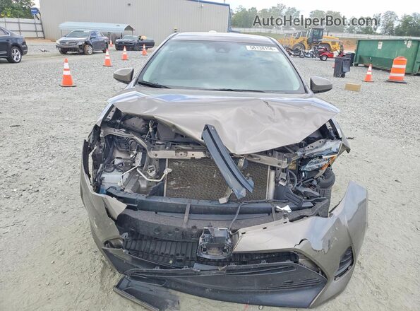 2T1BURHE0JC112919 2018 TOYOTA COROLLA Gray Вид спереду