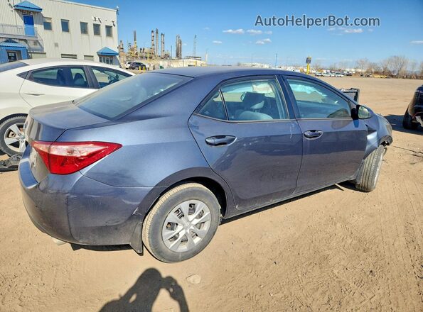 2T1BURHE0JC119076 2018 TOYOTA COROLLA Gray Rear right