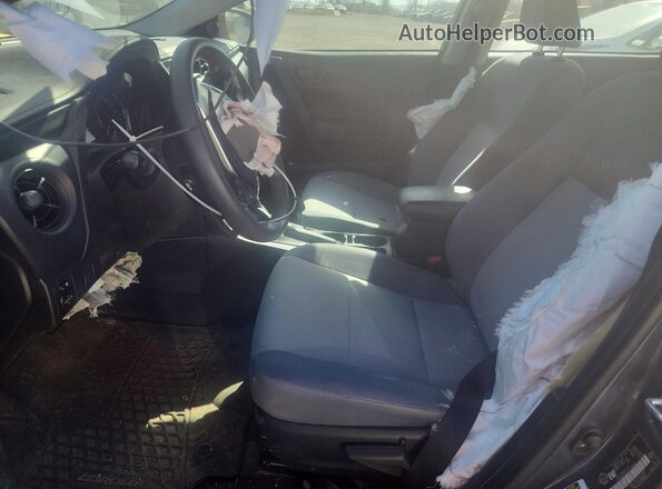 2T1BURHE0JC119076 2018 TOYOTA COROLLA Gray Front interior view