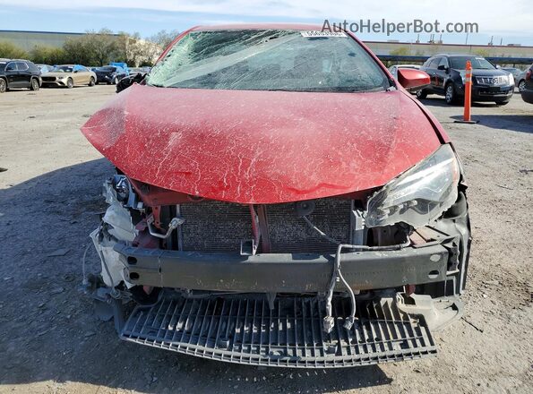 2T1BURHE0JC122494 2018 TOYOTA COROLLA Red 