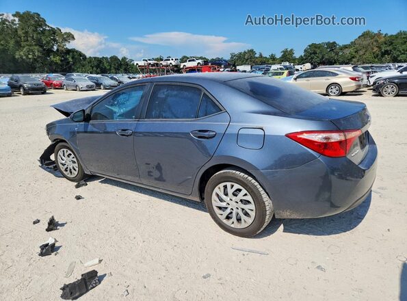 2T1BURHE0JC983030 2018 TOYOTA COROLLA Gray უკანა მარცხენა