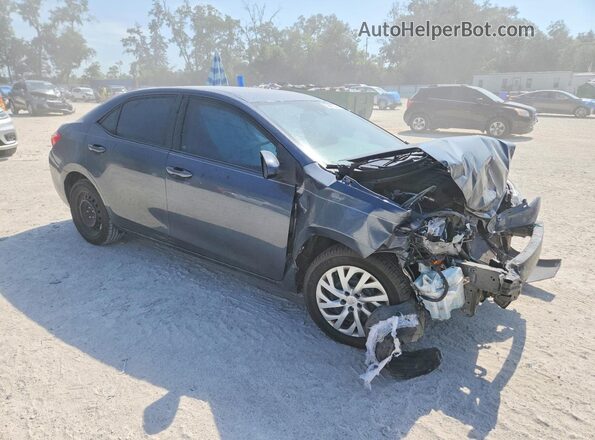 2T1BURHE0JC983030 2018 TOYOTA COROLLA Gray წინა მარჯვენა
