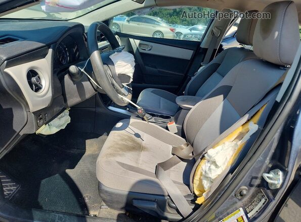 2T1BURHE0JC983030 2018 TOYOTA COROLLA Gray წინა სალონის ხედი