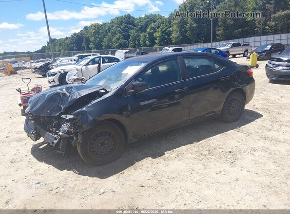 2T1BURHE0JC985067 2018 TOYOTA COROLLA Black Передня ліва чверть