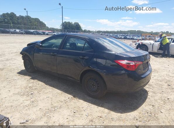 2T1BURHE0JC985067 2018 TOYOTA COROLLA Black Задня ліва чверть