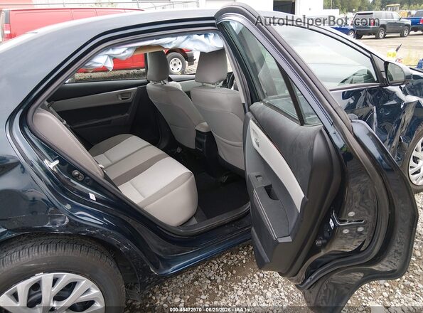 2T1BURHE0KC140219 2019 TOYOTA COROLLA Dark Blue Widok naklejki z numerem VIN