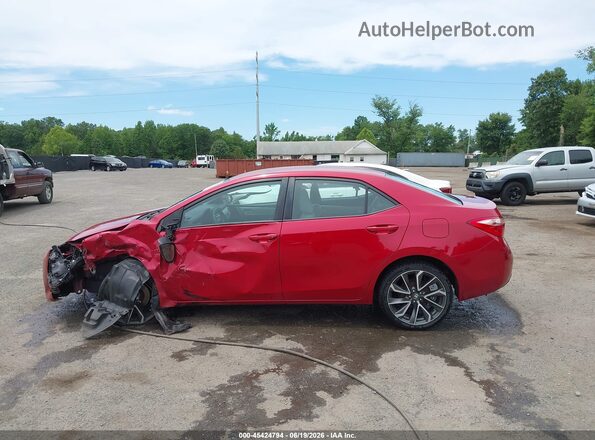2T1BURHE0KC155724 2019 TOYOTA COROLLA Red სალონის 360-გრადუსიანი ხედი