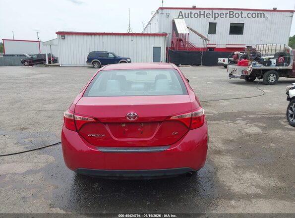 2T1BURHE0KC155724 2019 TOYOTA COROLLA Red 