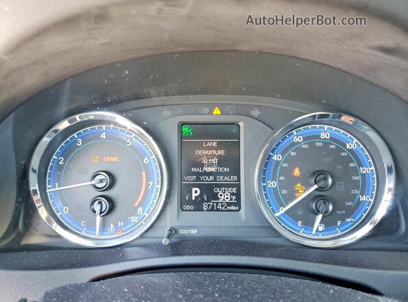 2T1BURHE0KC167887 2019 TOYOTA COROLLA Teal Вид щитка приладів