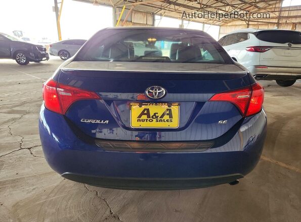 2T1BURHE0KC185273 2019 TOYOTA COROLLA Blue 