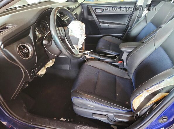 2T1BURHE0KC185273 2019 TOYOTA COROLLA Blue 