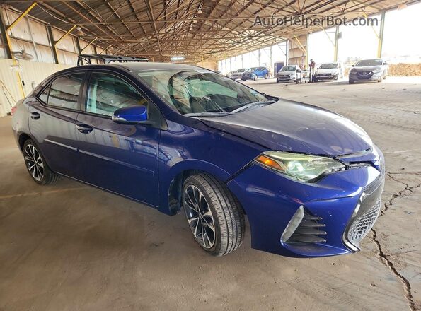 2T1BURHE0KC185273 2019 TOYOTA COROLLA Blue 