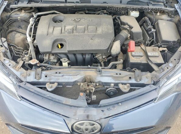 2T1BURHE0KC211712 2019 TOYOTA COROLLA Charcoal Vista interior trasera