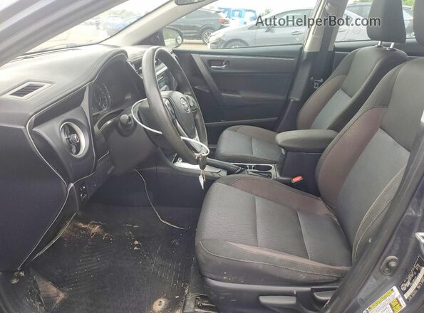 2T1BURHE0KC211712 2019 TOYOTA COROLLA Charcoal Vista interior delantera