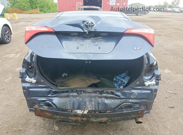 2T1BURHE0KC211712 2019 TOYOTA COROLLA Charcoal Vista trasera
