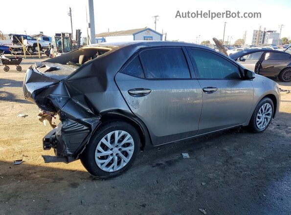 2T1BURHE0KC217459 2019 TOYOTA COROLLA Gray 
