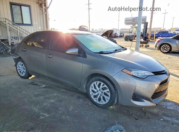 2T1BURHE0KC217459 2019 TOYOTA COROLLA Gray 