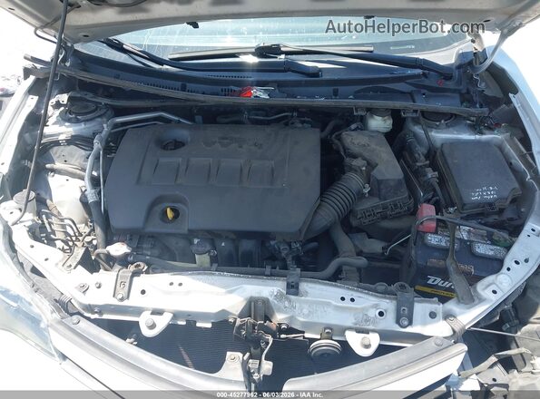 2T1BURHE0KC229420 2019 TOYOTA COROLLA Silver Rear view