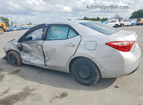 2T1BURHE0KC233516 2019 TOYOTA COROLLA Silver Հետևի ձախ