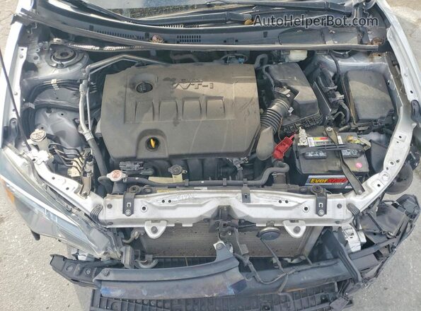 2T1BURHE0KC233516 2019 TOYOTA COROLLA Silver Սալոնի հետևի տեսք