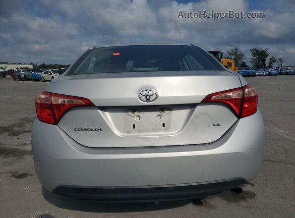 2T1BURHE0KC233516 2019 TOYOTA COROLLA Silver Հետևի տեսք