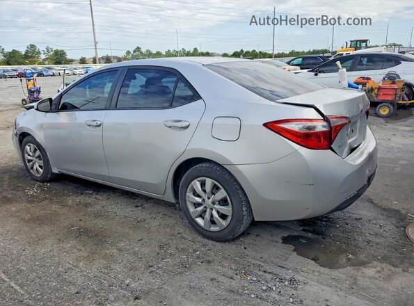 2T1BURHE1GC490675 2016 TOYOTA COROLLA Silver 