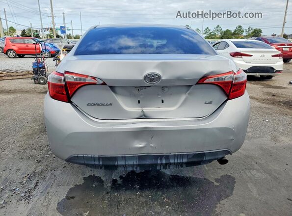 2T1BURHE1GC490675 2016 TOYOTA COROLLA Silver 
