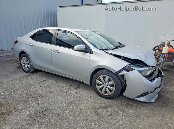 2T1BURHE1GC490675 2016 TOYOTA COROLLA Silver 