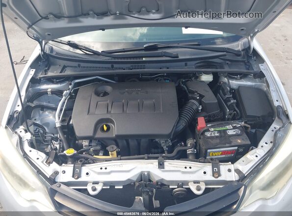 2T1BURHE1GC507314 2016 TOYOTA COROLLA Silver Widok z tyłu