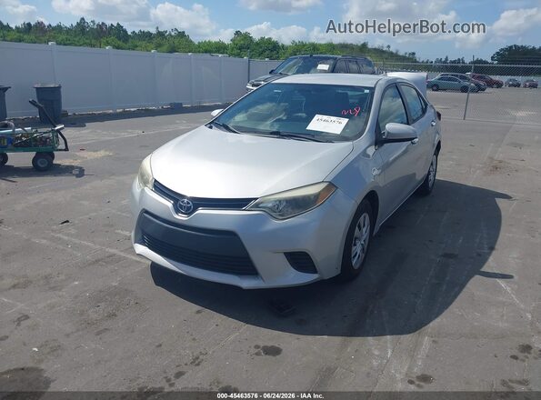 2T1BURHE1GC507314 2016 TOYOTA COROLLA Silver Przód lewy