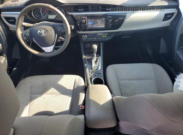 2T1BURHE1GC516630 2016 TOYOTA COROLLA Gray 