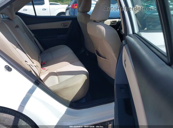 2T1BURHE1GC523917 2016 TOYOTA COROLLA White VIN კოდის სტიკერის ხედი