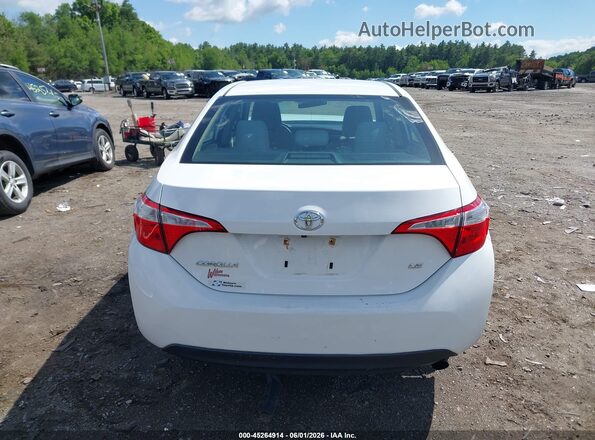 2T1BURHE1GC523917 2016 TOYOTA COROLLA White 
