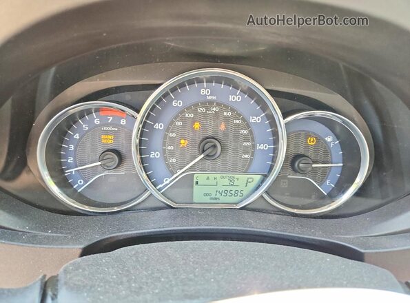 2T1BURHE1GC546517 2016 TOYOTA COROLLA White 