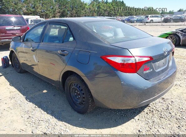 2T1BURHE1GC554570 2016 TOYOTA COROLLA Серый 