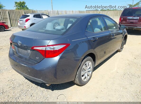 2T1BURHE1GC554570 2016 TOYOTA COROLLA Серый 