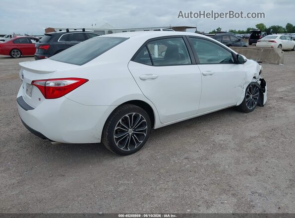 2T1BURHE1GC568307 2016 TOYOTA COROLLA White Rear right