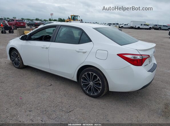 2T1BURHE1GC568307 2016 TOYOTA COROLLA White Rear left