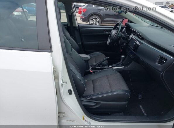 2T1BURHE1GC568307 2016 TOYOTA COROLLA White Front interior view