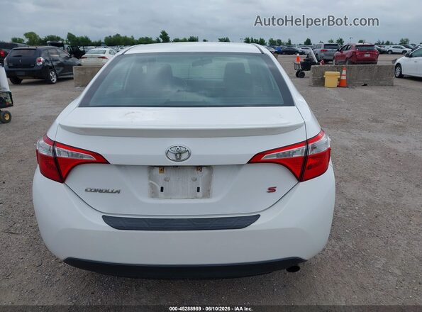 2T1BURHE1GC568307 2016 TOYOTA COROLLA White 