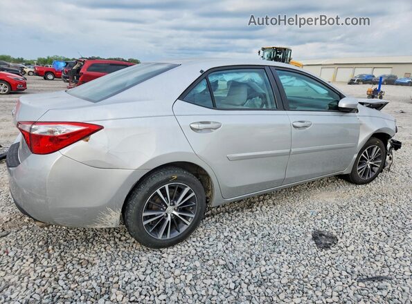 2T1BURHE1GC600530 2016 TOYOTA COROLLA Silver 