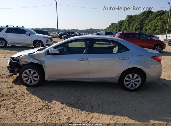 2T1BURHE1GC617022 2016 TOYOTA COROLLA Silver 