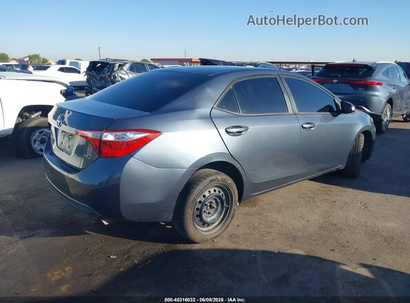2T1BURHE1GC618820 2016 TOYOTA COROLLA Gray უკანა მარჯვენა