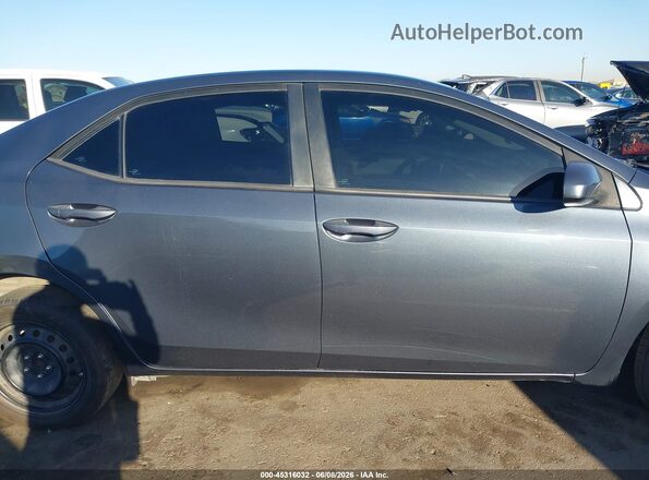 2T1BURHE1GC618820 2016 TOYOTA COROLLA Gray უკანა სალონის ხედი
