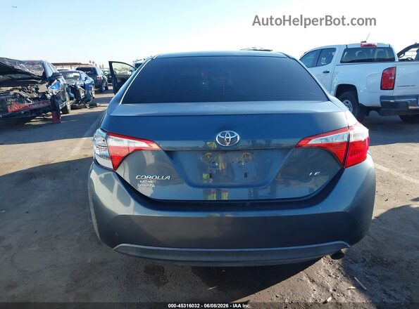 2T1BURHE1GC618820 2016 TOYOTA COROLLA Gray 