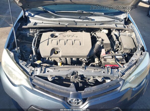 2T1BURHE1GC618820 2016 TOYOTA COROLLA Gray უკანა ხედი