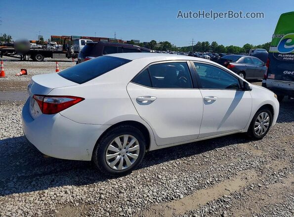 2T1BURHE1GC621264 2016 TOYOTA COROLLA White Հետևի աջ