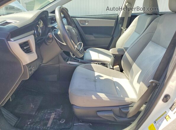 2T1BURHE1GC621264 2016 TOYOTA COROLLA White Սալոնի դիմացի տեսք