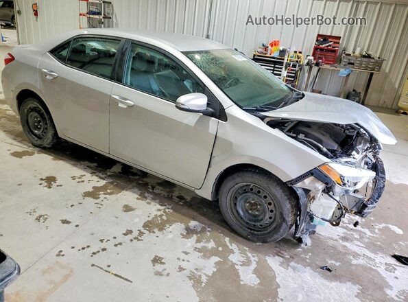 2T1BURHE1GC623211 2016 TOYOTA COROLLA Silver Front right